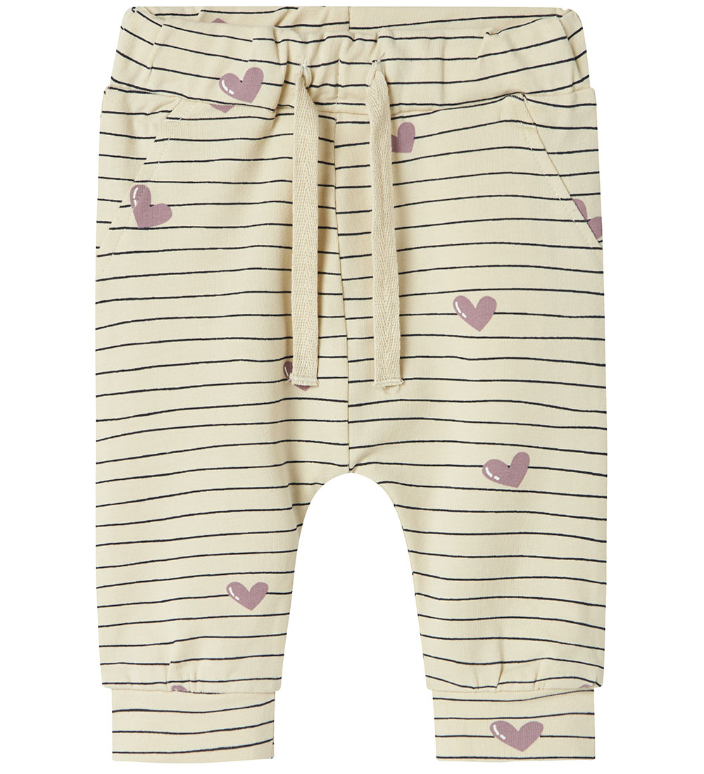 Pantalon Name It - NbfVandora - Summer Sable/Hearts