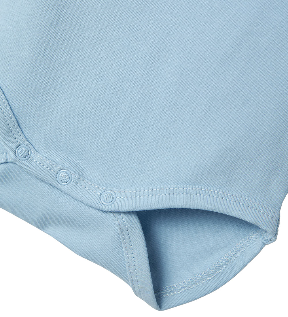 Name It Bodysuit L/Æ - NbmBacto - Cerulean w. Tractor