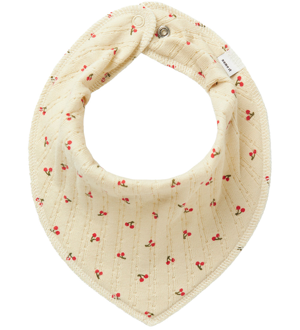 Name It Bibs - 2-Pack - NbfYvettebilia - Summer Sand w. Pr