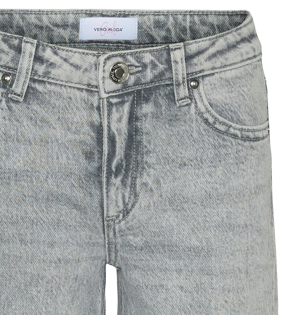 Vero Moda Girl Jeans - VmTessa - Light Grey Gallaefni