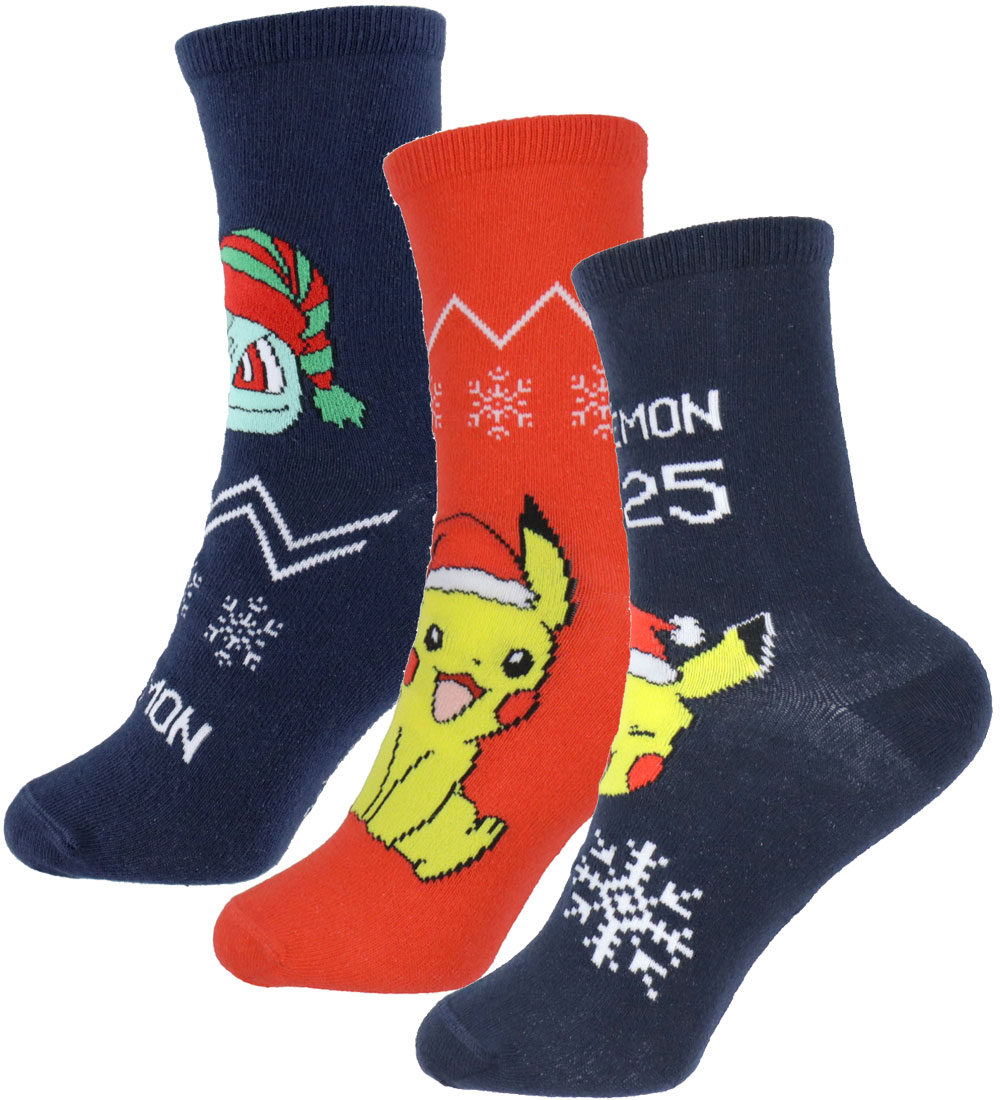 Name It Socken - 3er-Pack - NkmOdis Pokémon - Dark Sapphire m. P