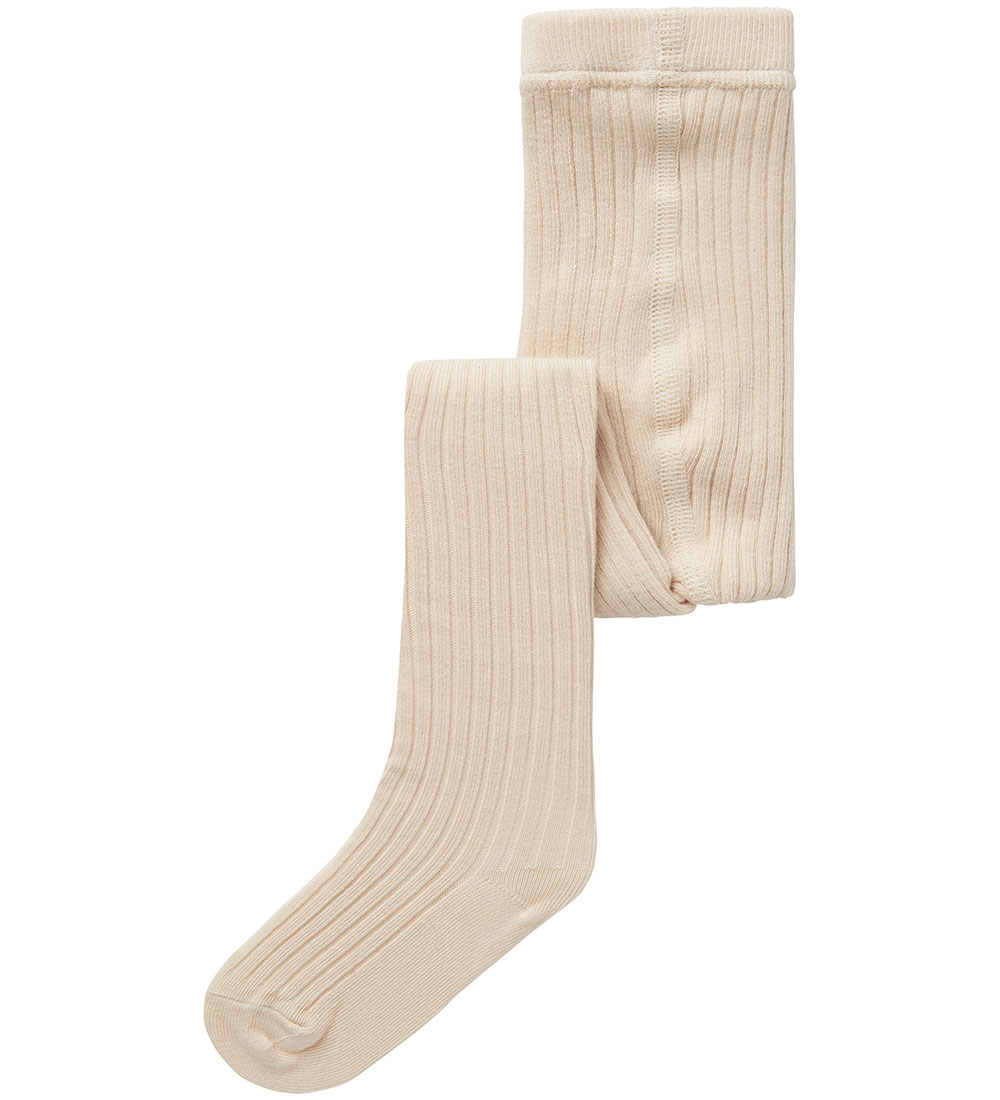 Lil' Atelier Tights - Noos - Rib - NmnIlso - Gray Morn