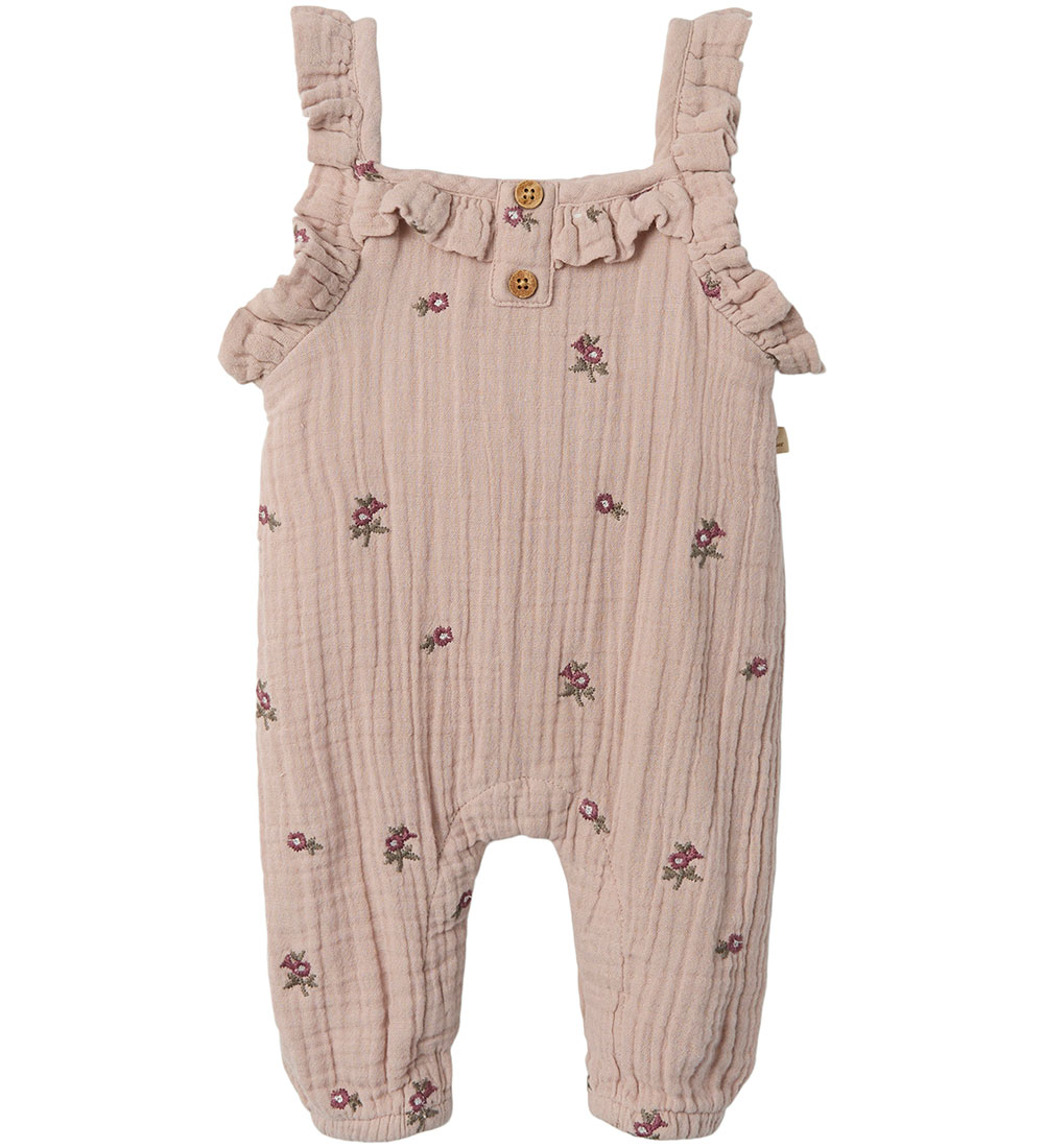 Lil' Atelier Overalls - Muslin - NbfTamina - Shadow Gray w.