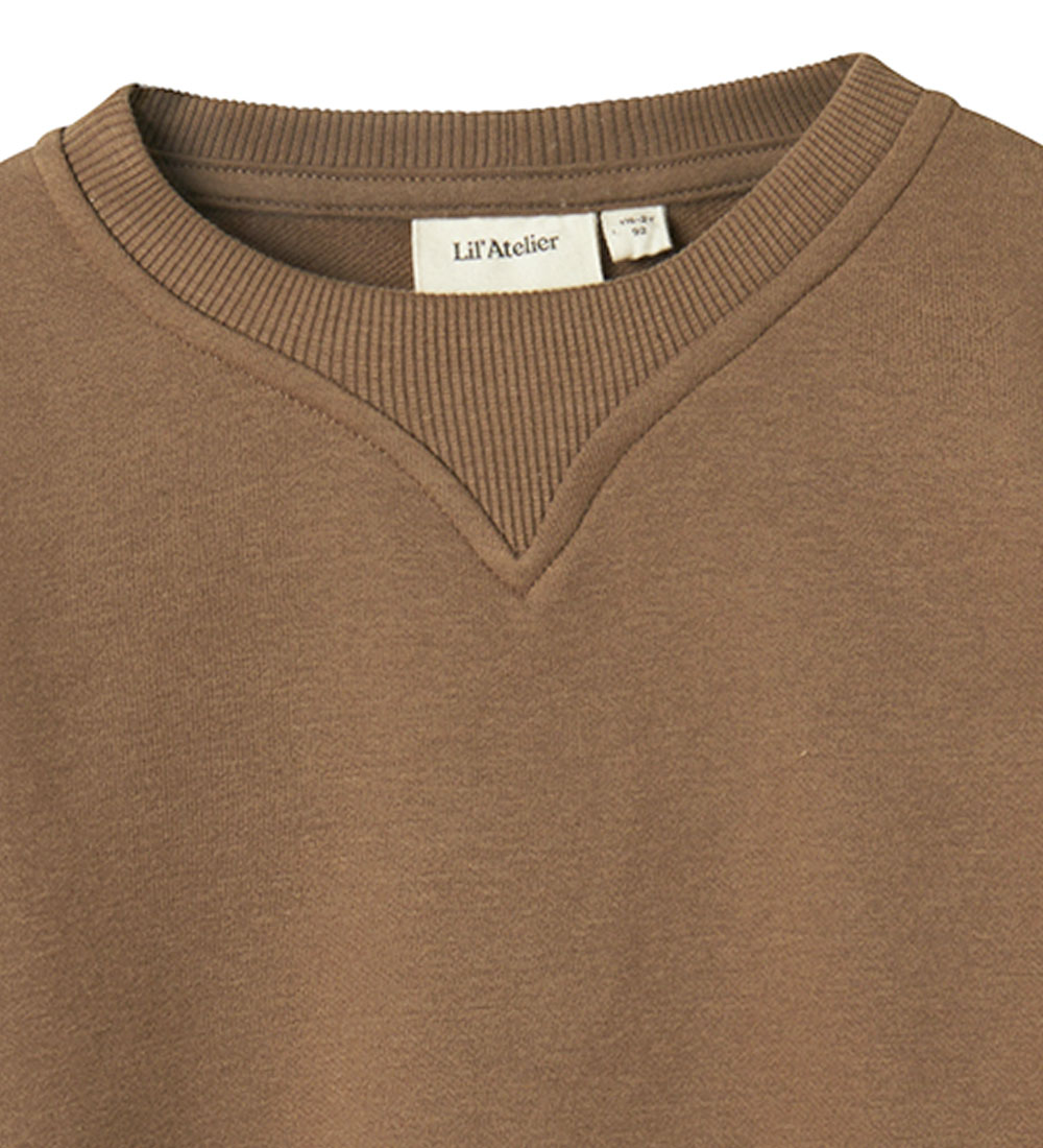 Lil' Atelier Sweatshirt - NmmIlondon - Shitake