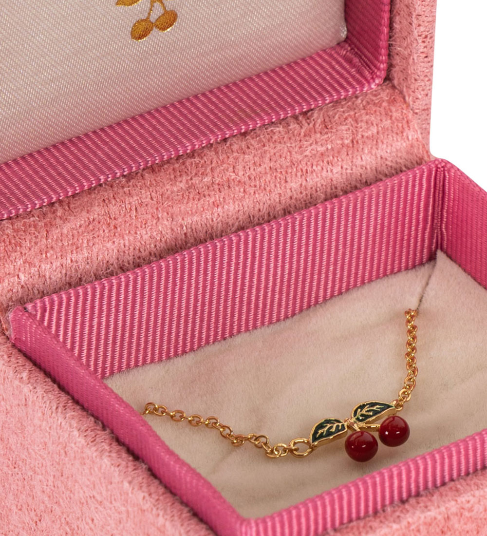 Konges Sløjd Ketting - Beplating - 24 karaat Goud - Cherry