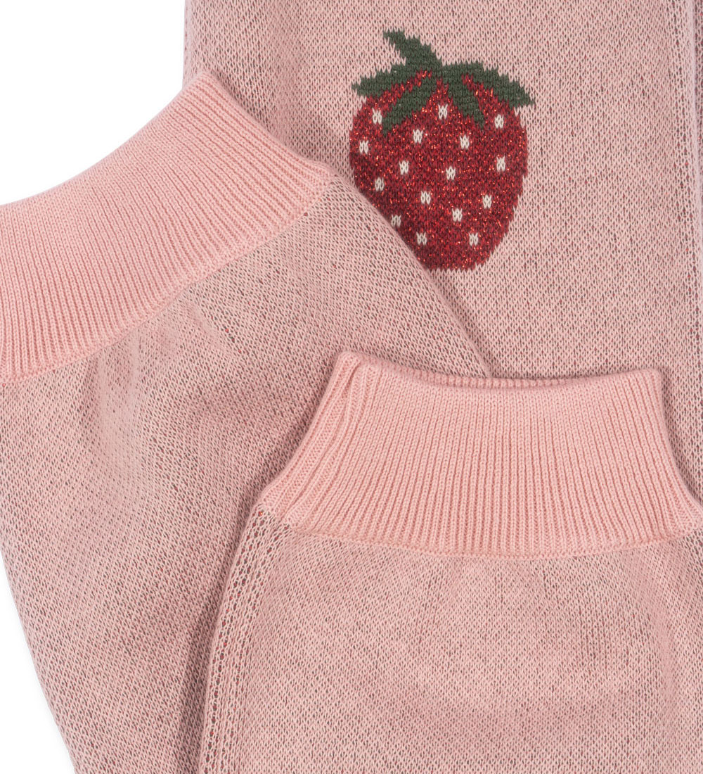 Konges Sløjd Trousers - Knitted - Lapis Lurex - Strawberry