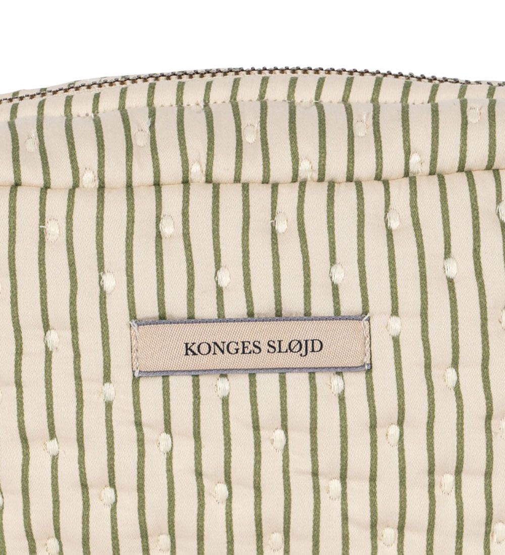Konges Sløjd Toiletry Bag - Small - Tea Stripe