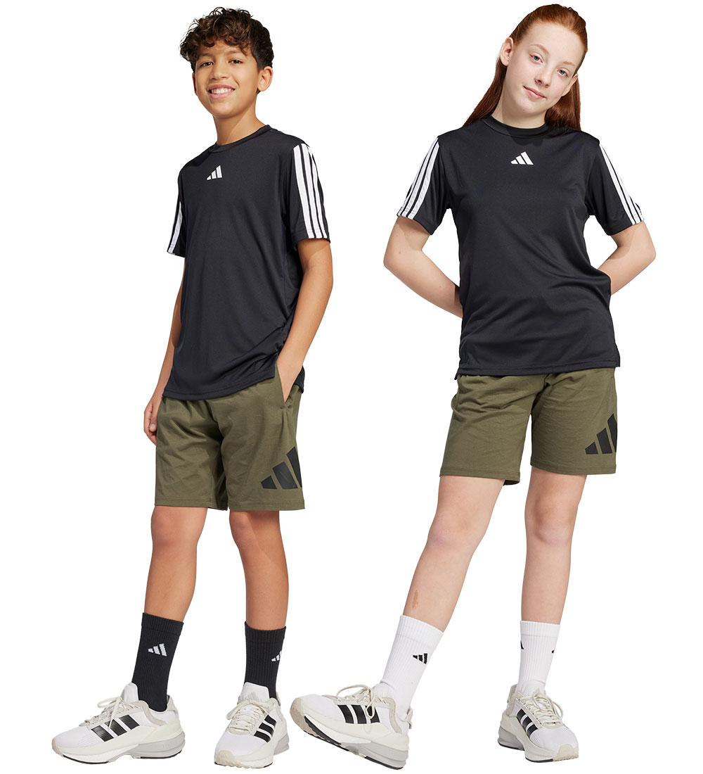 adidas Performance Shorts - J BL KN SH 210 - Olistr/Black