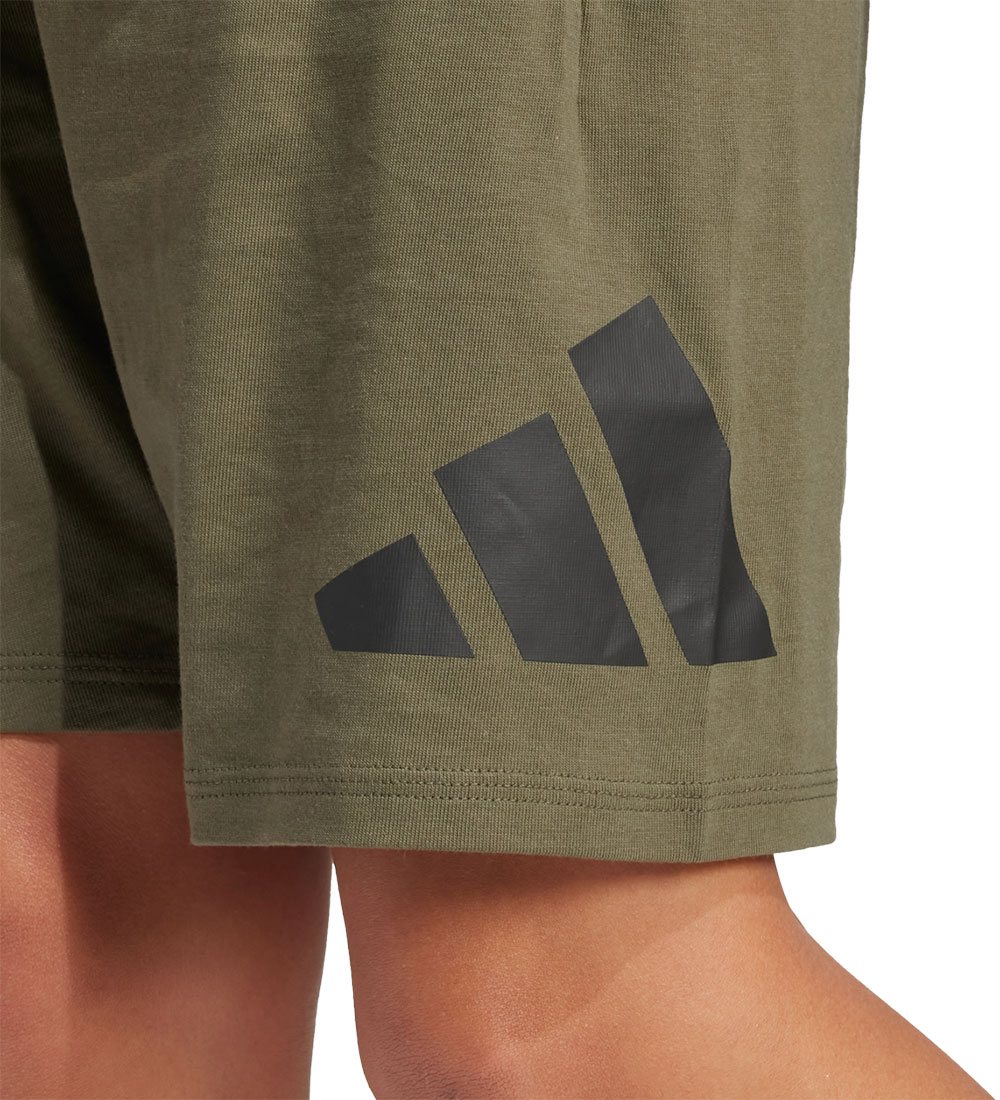 adidas Performance Shorts - J BL KN SH 210 - Olistr/Black