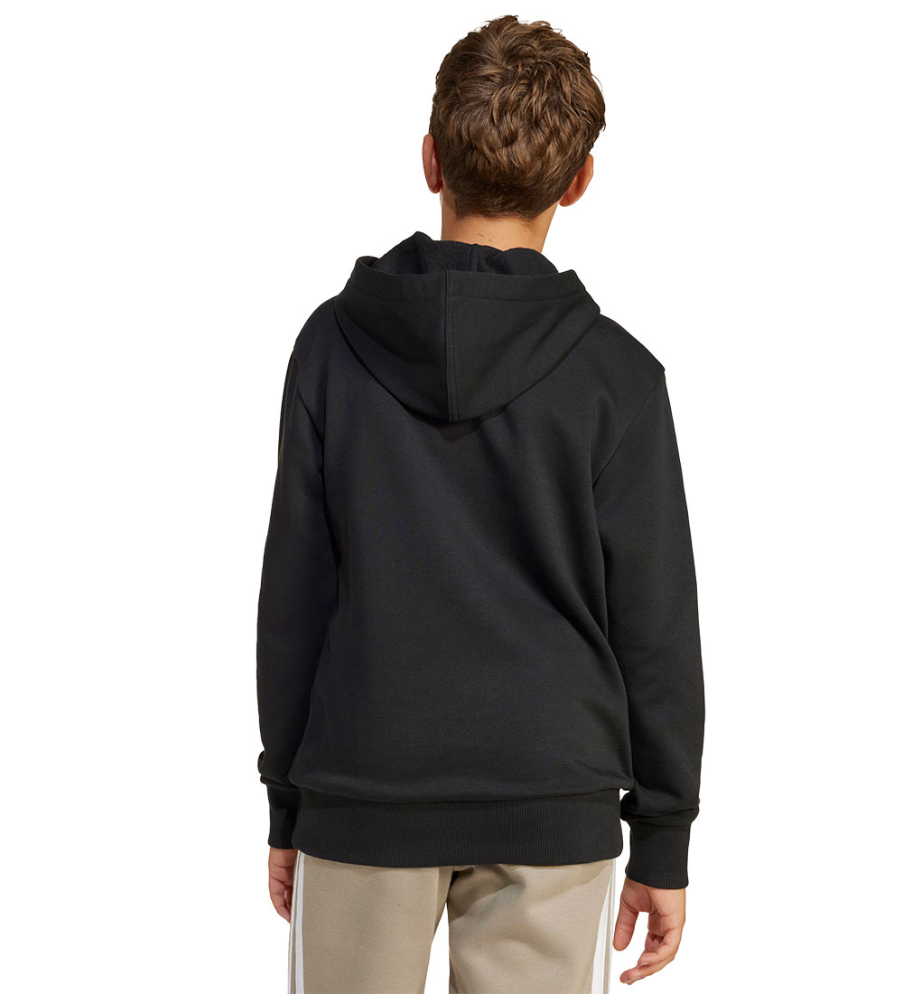 adidas Performance Kapuzenpullover - J S F HD 225 - Schwarz/Weiß