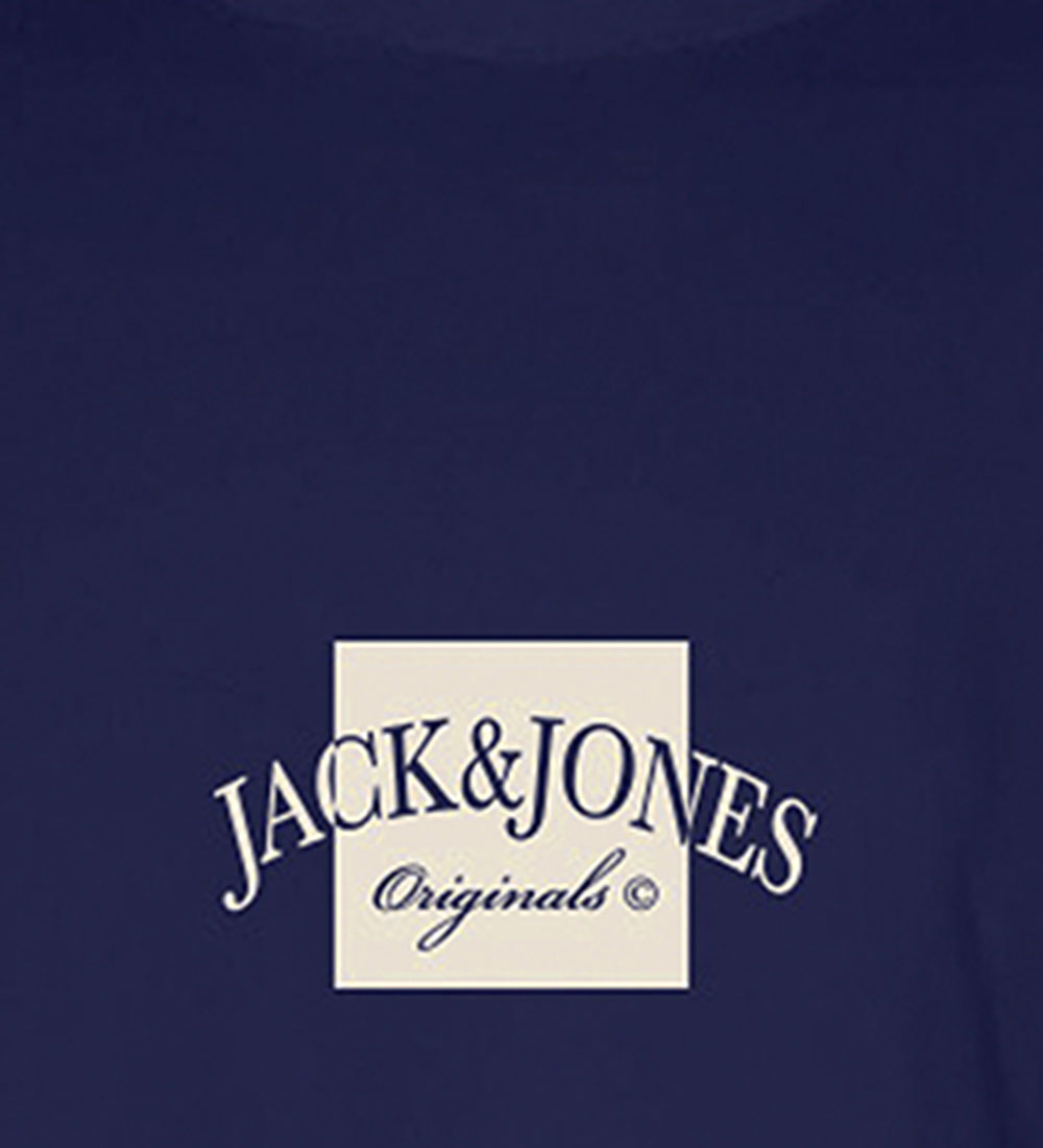Jack & Jones T-shirt - JorBoston - Ocean Cavern w. Print