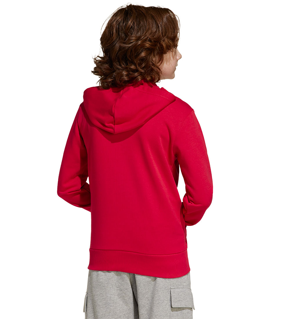 adidas Performance Kapuzenpullover - J BL FT HD 280 - Purrub/Bla