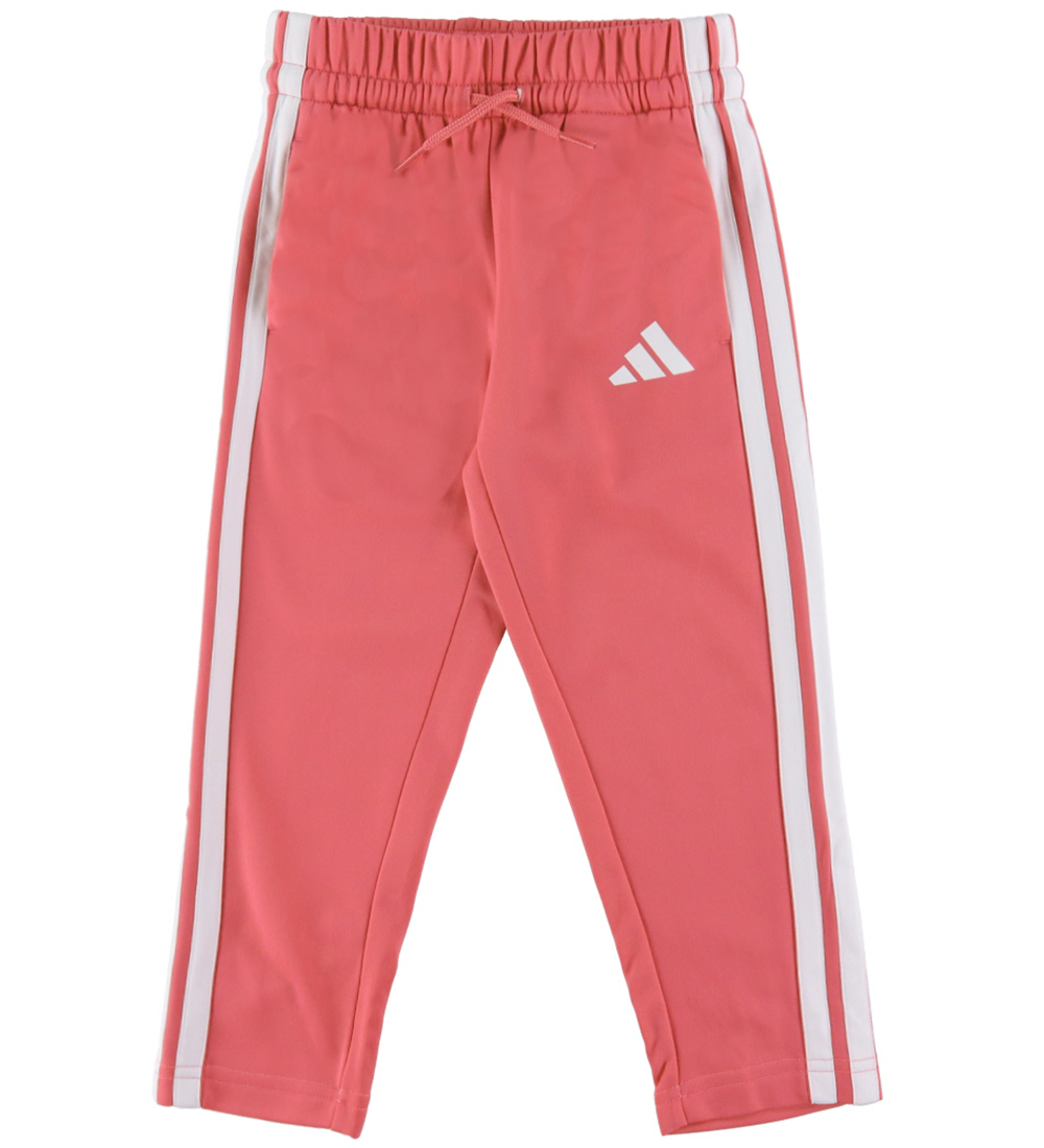 adidas Performance Tracksuit - LK 3S TIB TS - Pnkfus/White/Clp