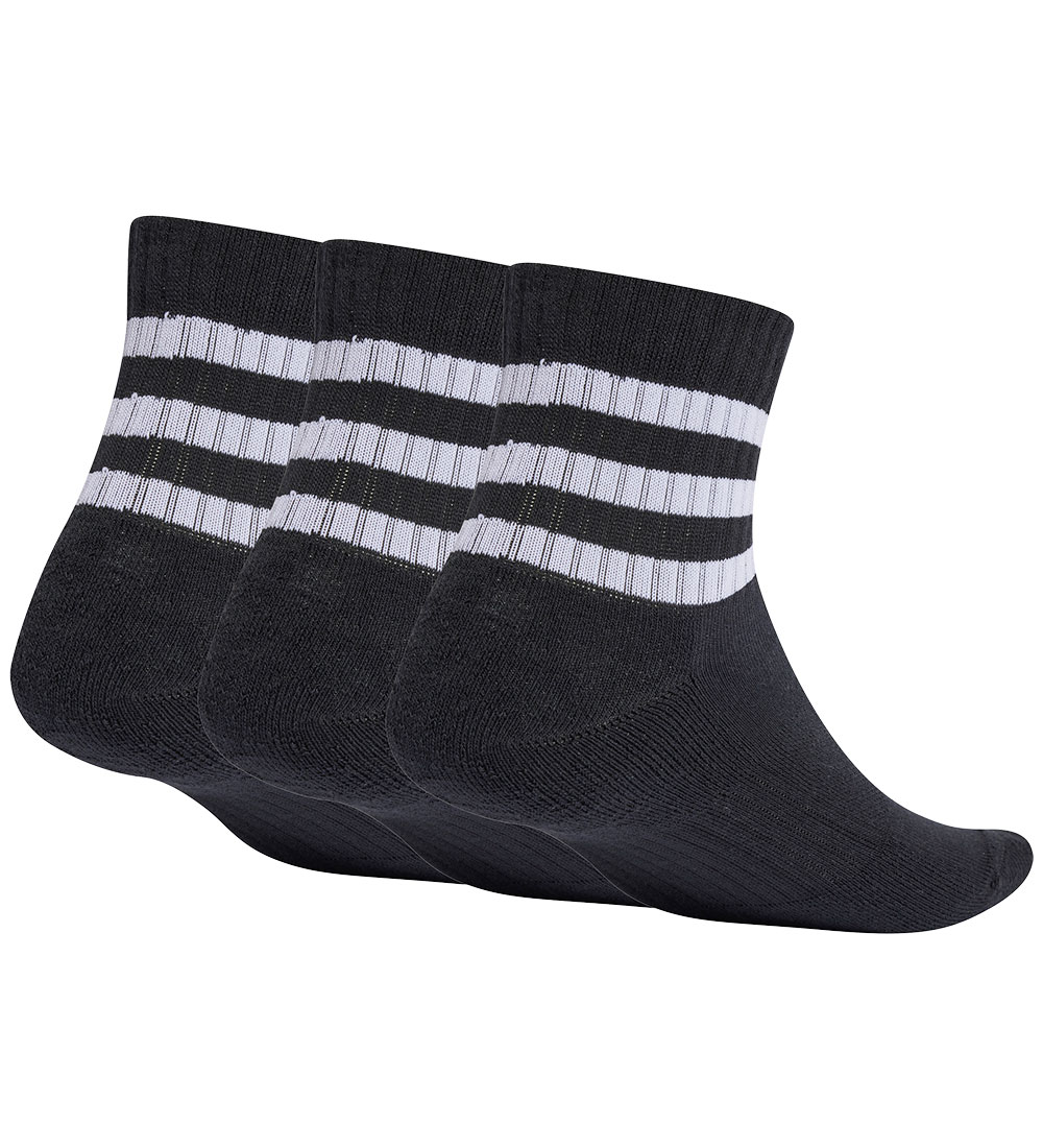 adidas Performance Socks - 3-Pack - 3S C SPW Mid - Black/White