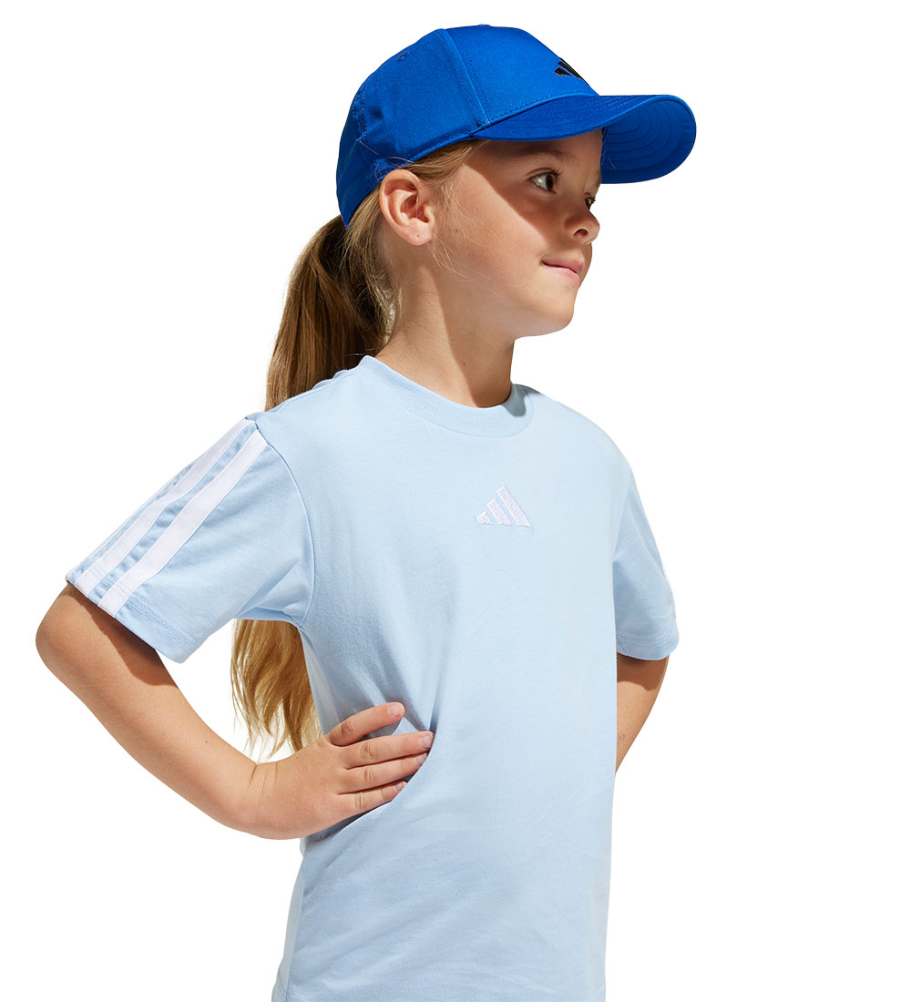 adidas Performance T-Shirt - LK 3S - Globlu/White