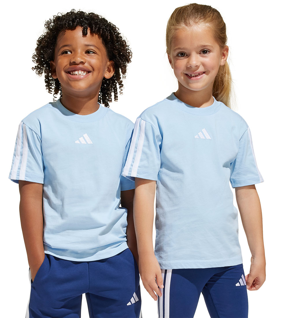 adidas Performance T-Shirt - LK 3S - Globlu/White