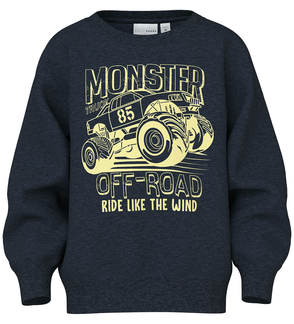 Name It Sweatshirt - NmmVion - Dark Sapphire/Aus Road