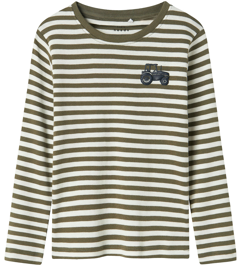 Blouse Name It - NmmVilly - Dusty Olive/Tractor