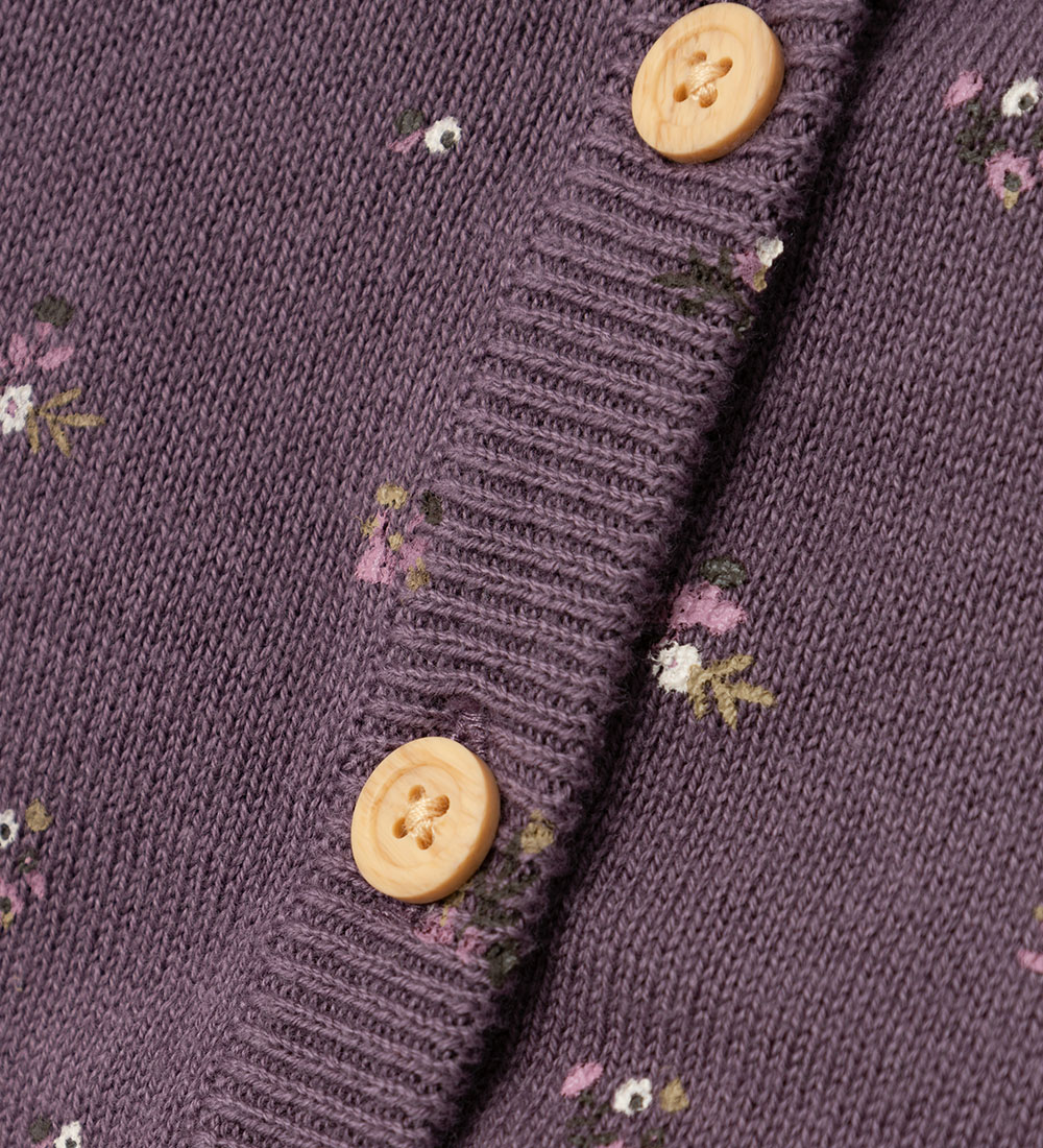 Name It Cardigan - Knitted - NbfOnema - Arctic Dusk w. Knitted