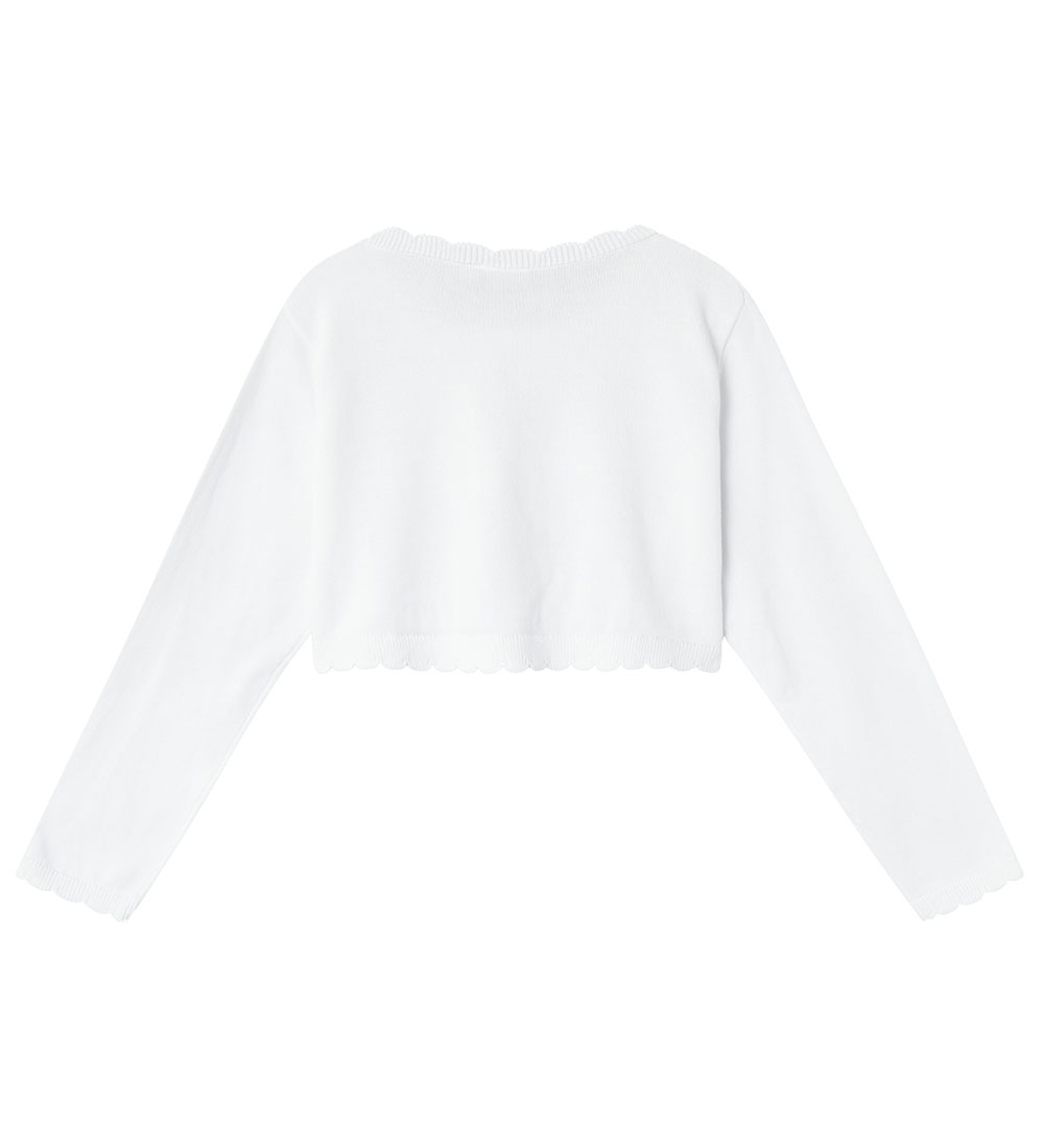 Name It Cardigan - Knitted - Bolero - NkfTilli - Bright White w.