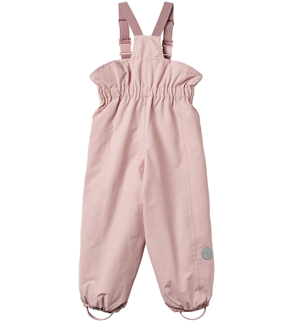 Wheat Ski Pants w. Suspenders - Sole Tech - Rose Frozen