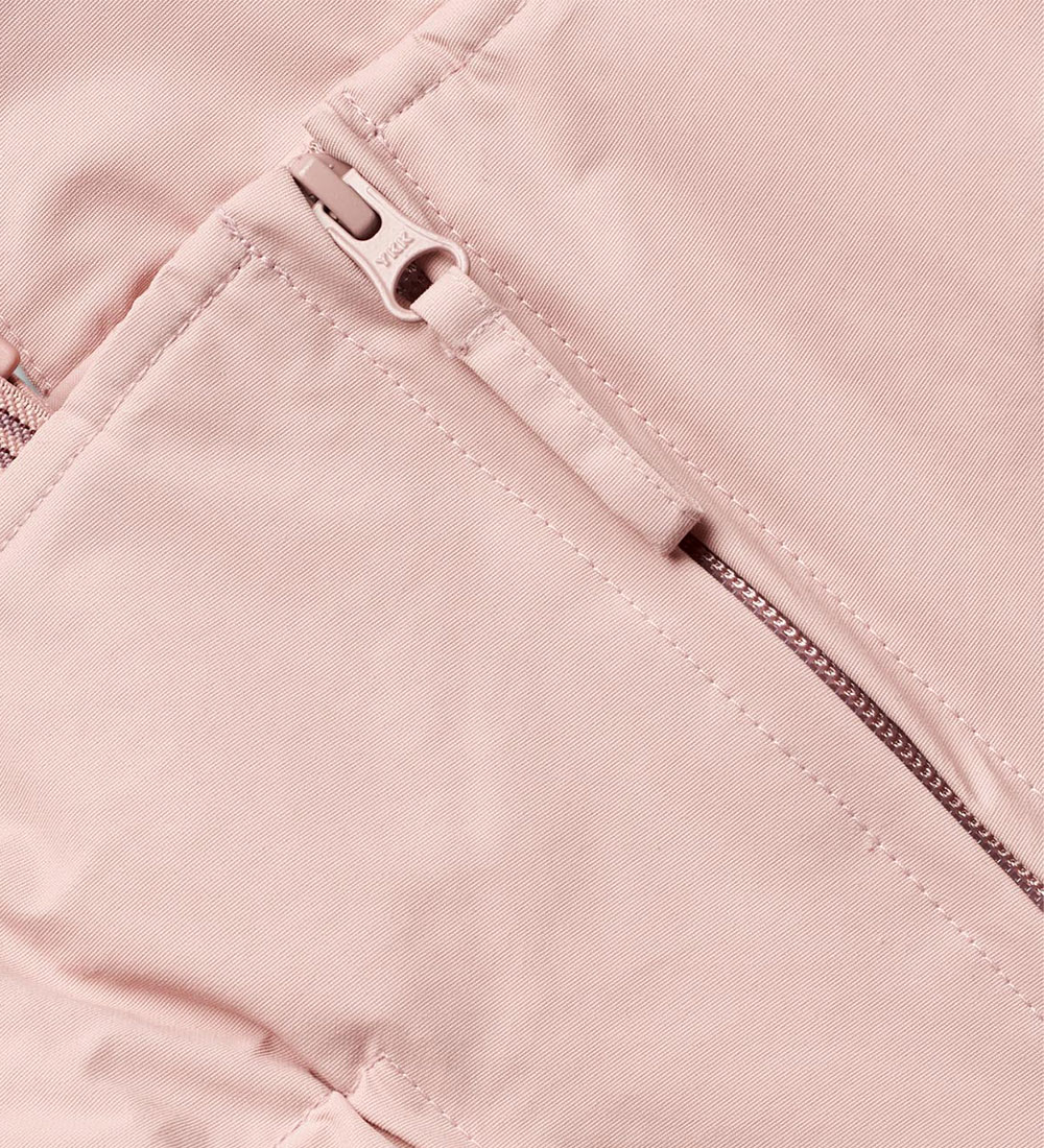 Wheat Ski Pants w. Suspenders - Sole Tech - Rose Frozen