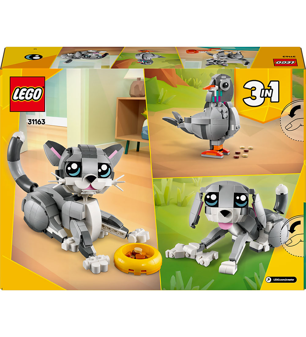 LEGO® Creator - Playful Cat 31163 - 3-in-1 - 407 Partar