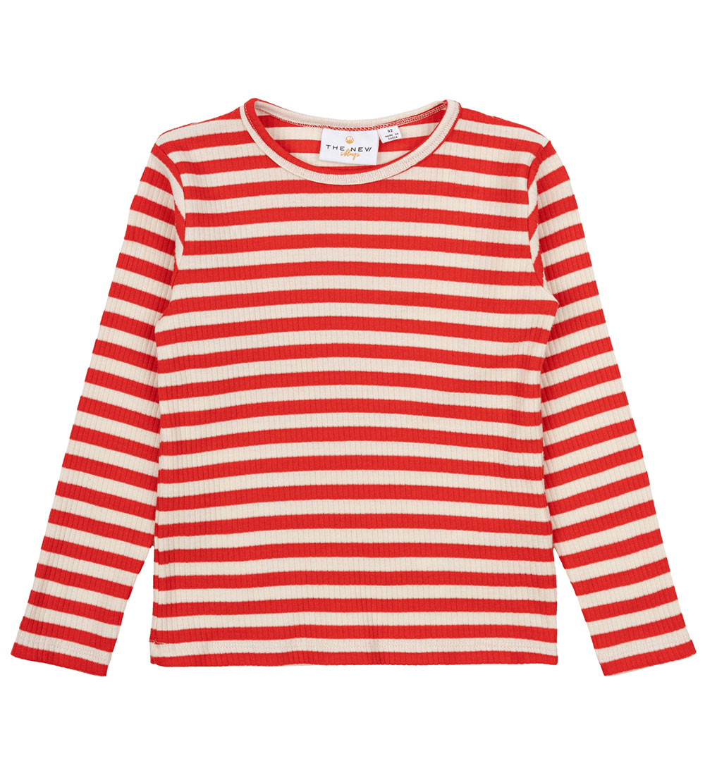 The New Blouse - Rib - TnstFro - Poppy Red Striped