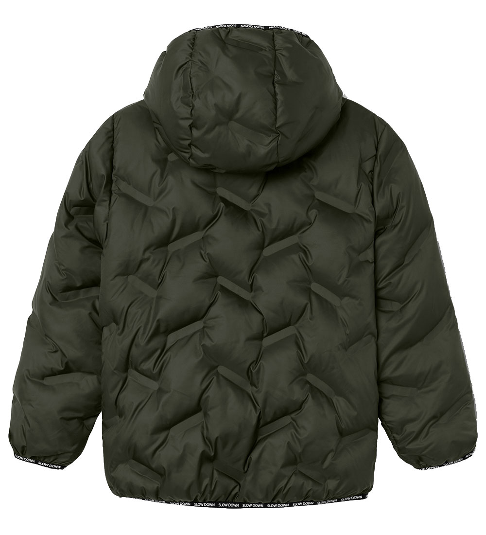 Name It Puffer Jacket - NkmMason - Rosin