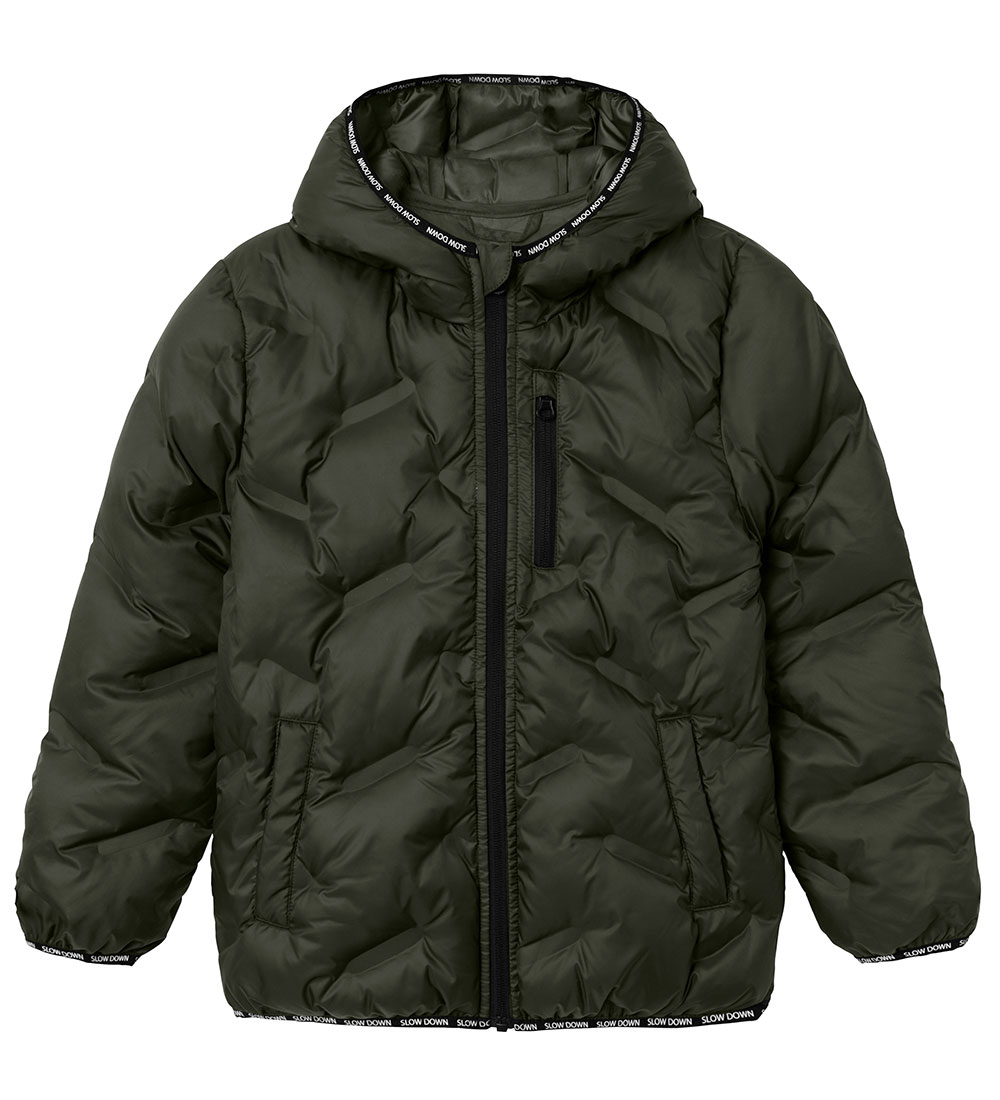 Name It Puffer Jacket - NkmMason - Rosin