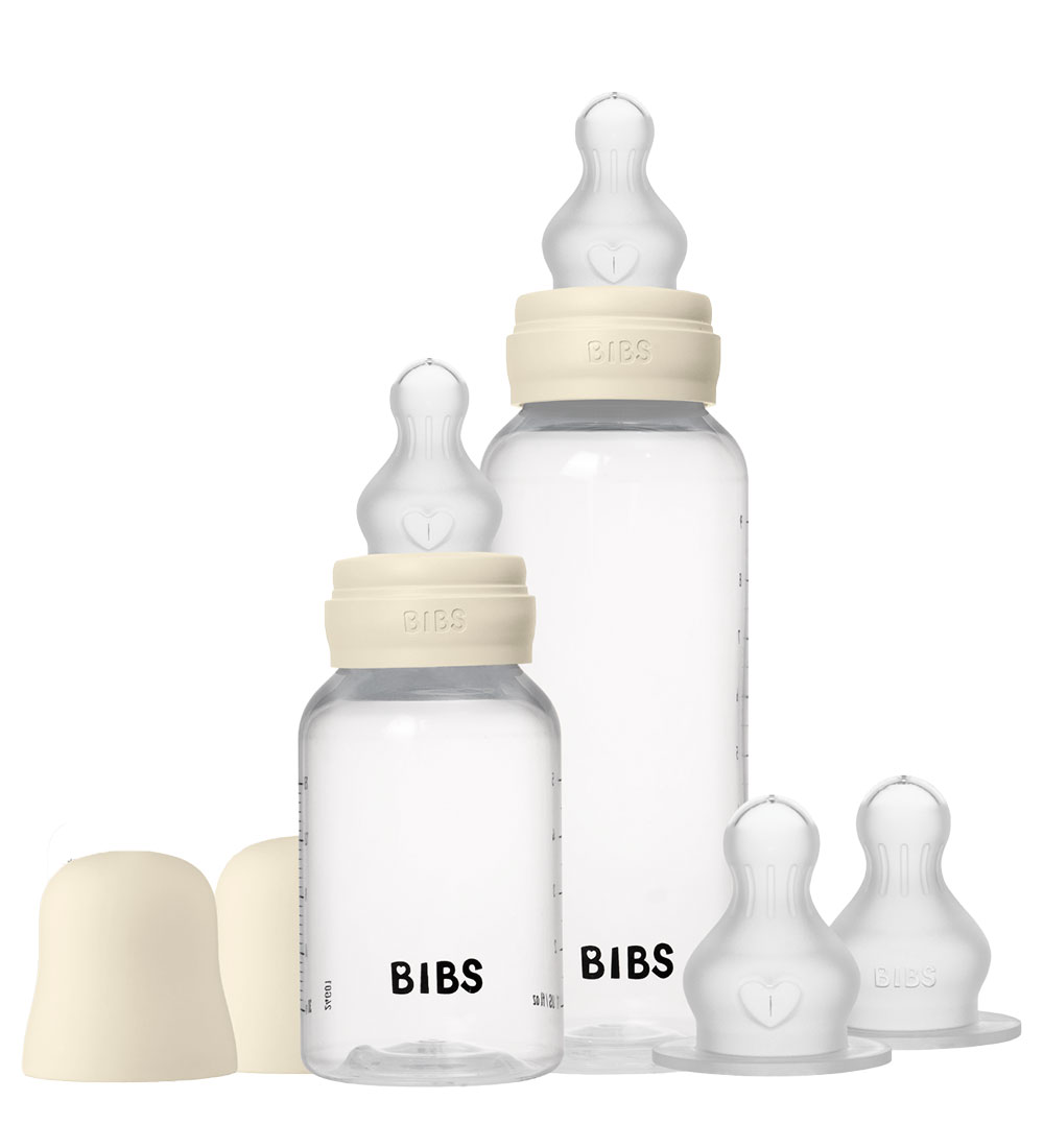 BIBS Feeding bottle set - Grow Duck Flow - Silicone - 150 mL/270
