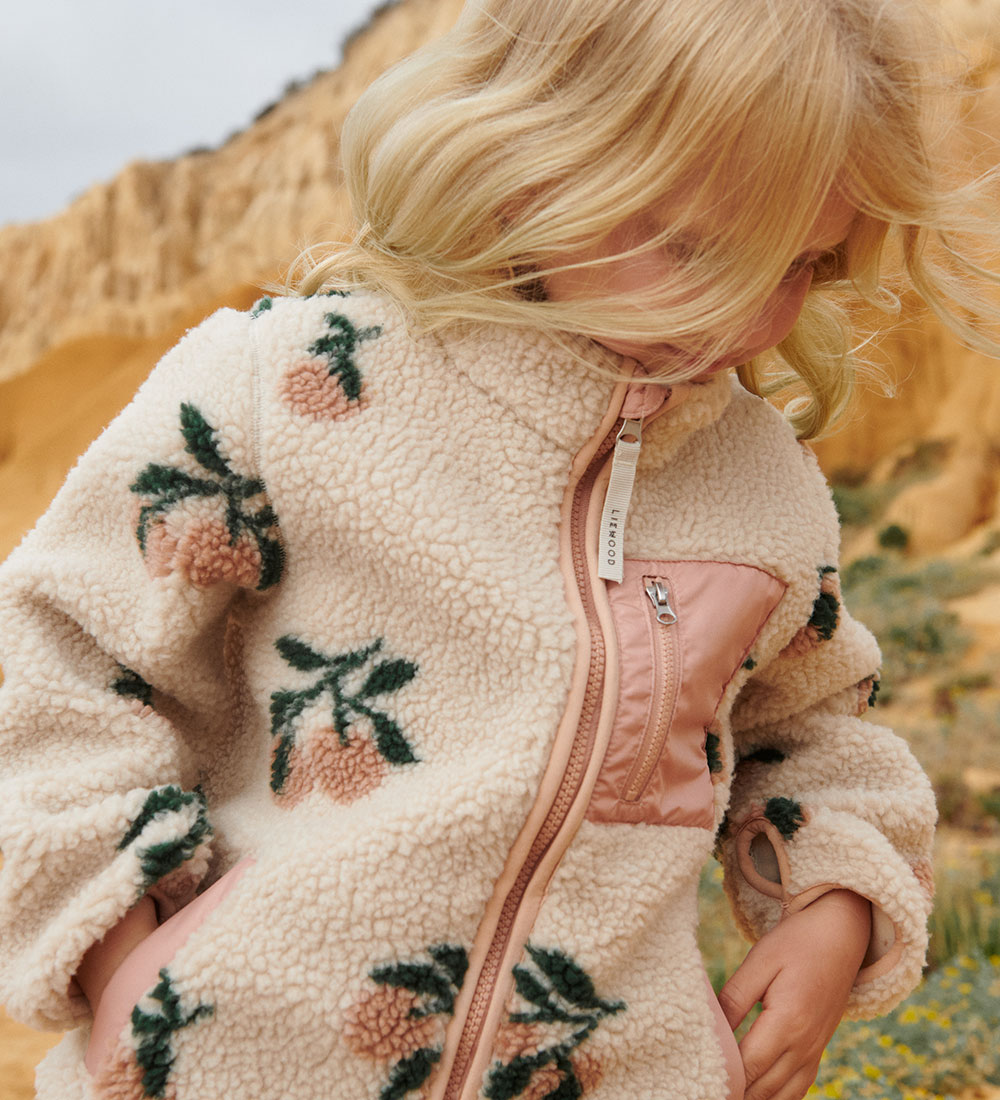 Liewood Fleece Jacket - Nolan - Peach/Sea Shell