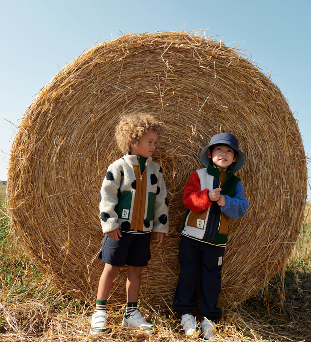 Liewood Fleece Jacket - Noam - Garden Green Multi Mix