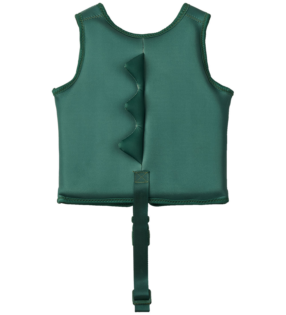 Liewood Simväst - 15-19 kg - Dove Crocodile - Garden Green