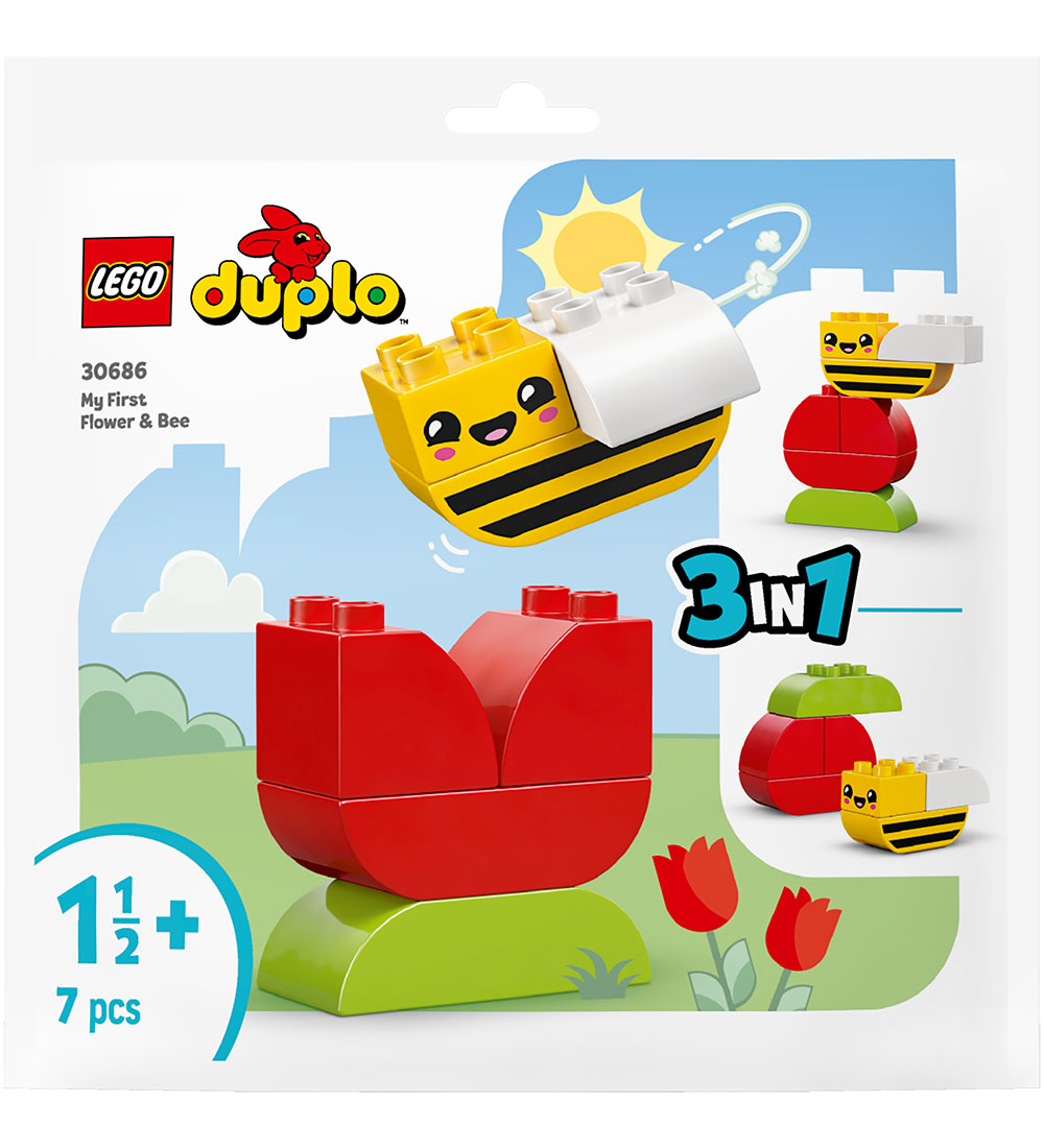 LEGO® DUPLO - My First Flower And Bee 30686 - 3-in-1 - 7 Parts