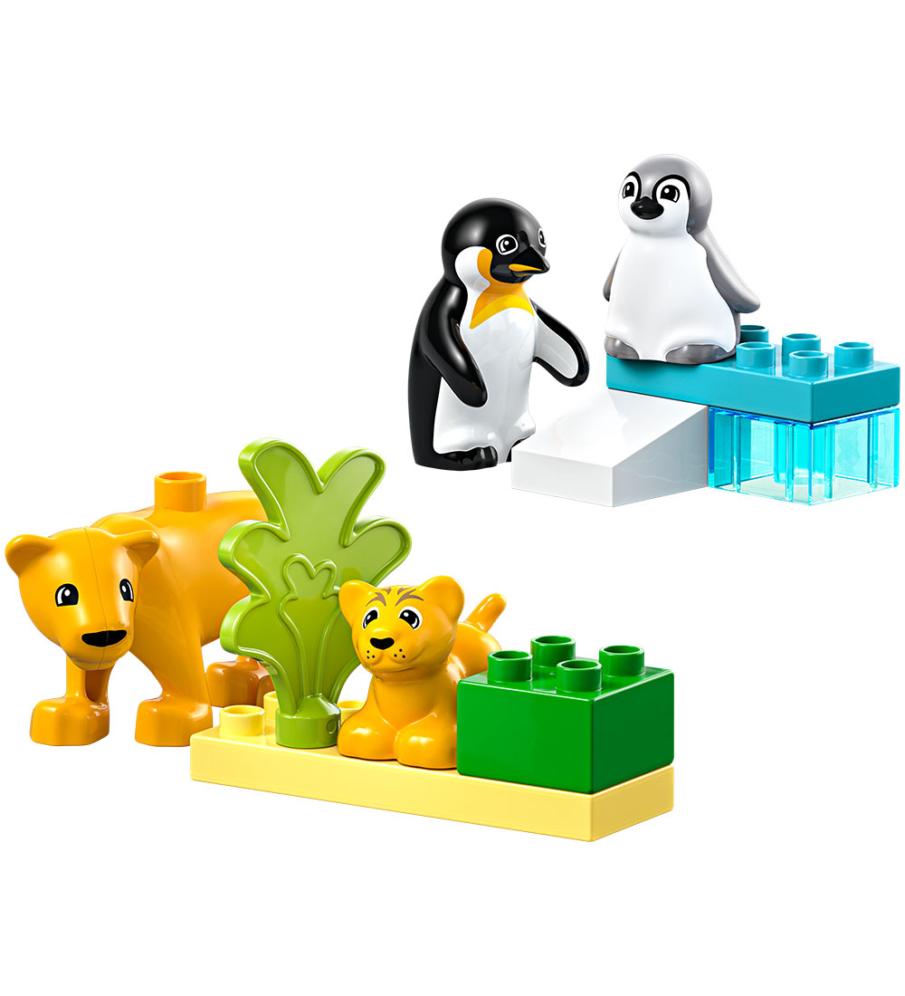 LEGO® DUPLO - Families van wilde dieren: pinguïns en leeuwen 104