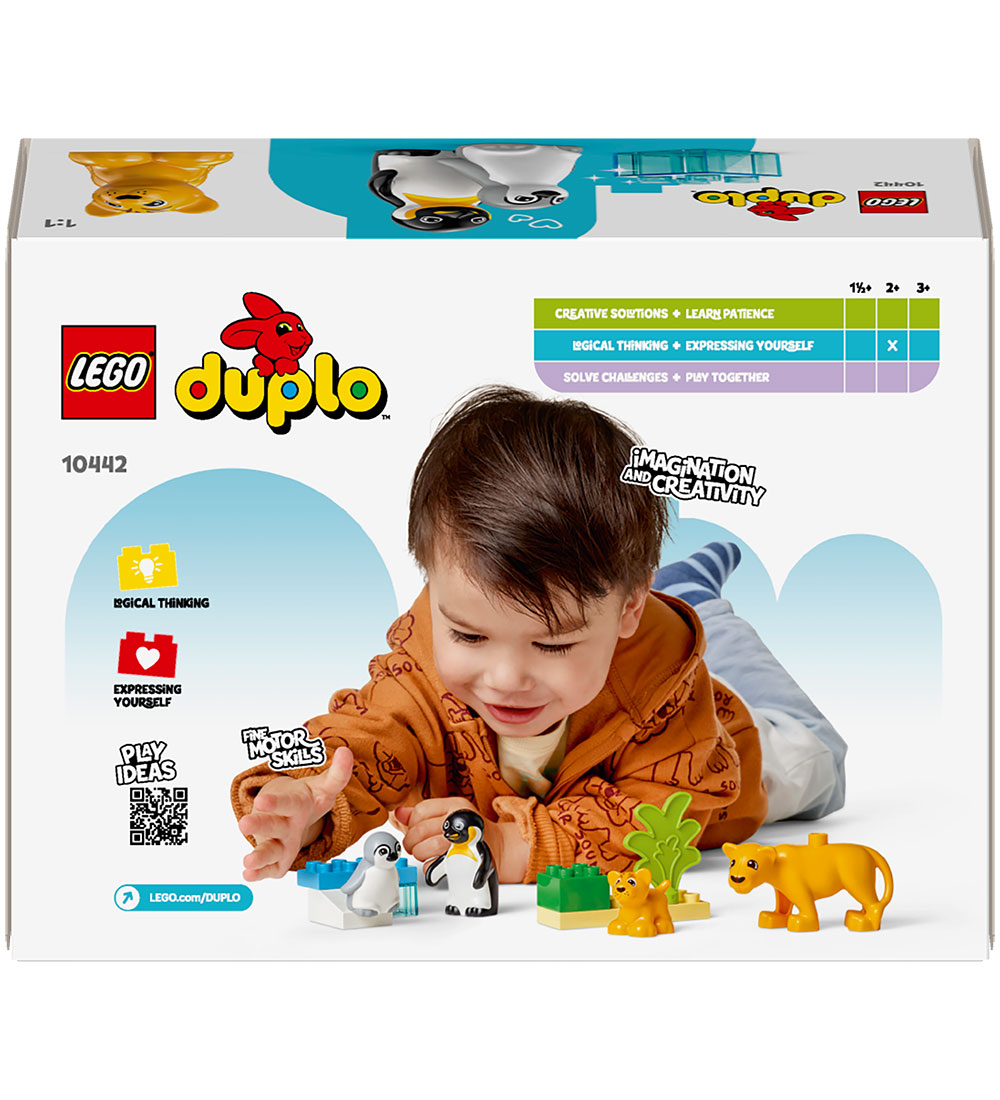 LEGO® DUPLO - Families van wilde dieren: pinguïns en leeuwen 104
