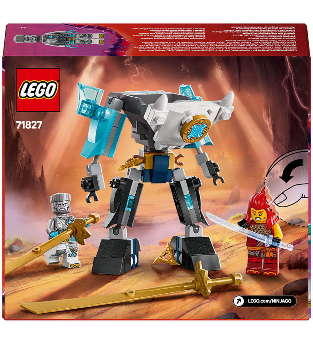 LEGO® Ninjago - Zane's strijdmecha 71827 - 92 Onderdelen