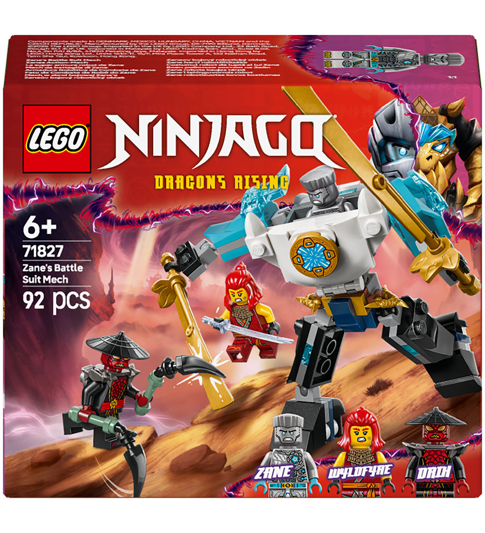 LEGO® Ninjago - Zane's strijdmecha 71827 - 92 Onderdelen