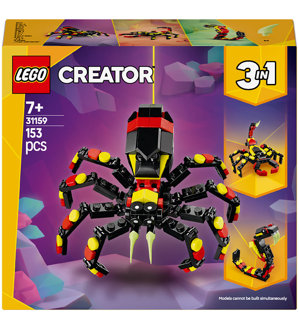LEGO® Creator - Wild Animals: Surprising Spider 31159 - 3-in-1 -