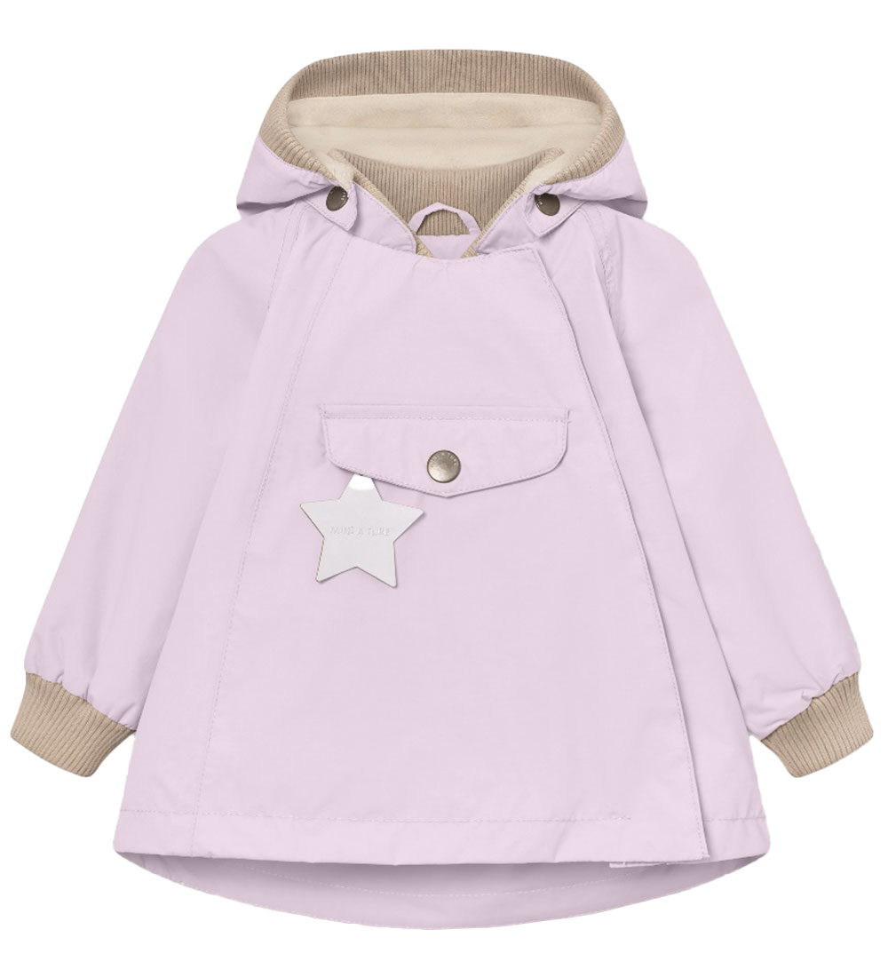 Mini A Ture Lightweight Jacket - MatWai Fleece - Thistle