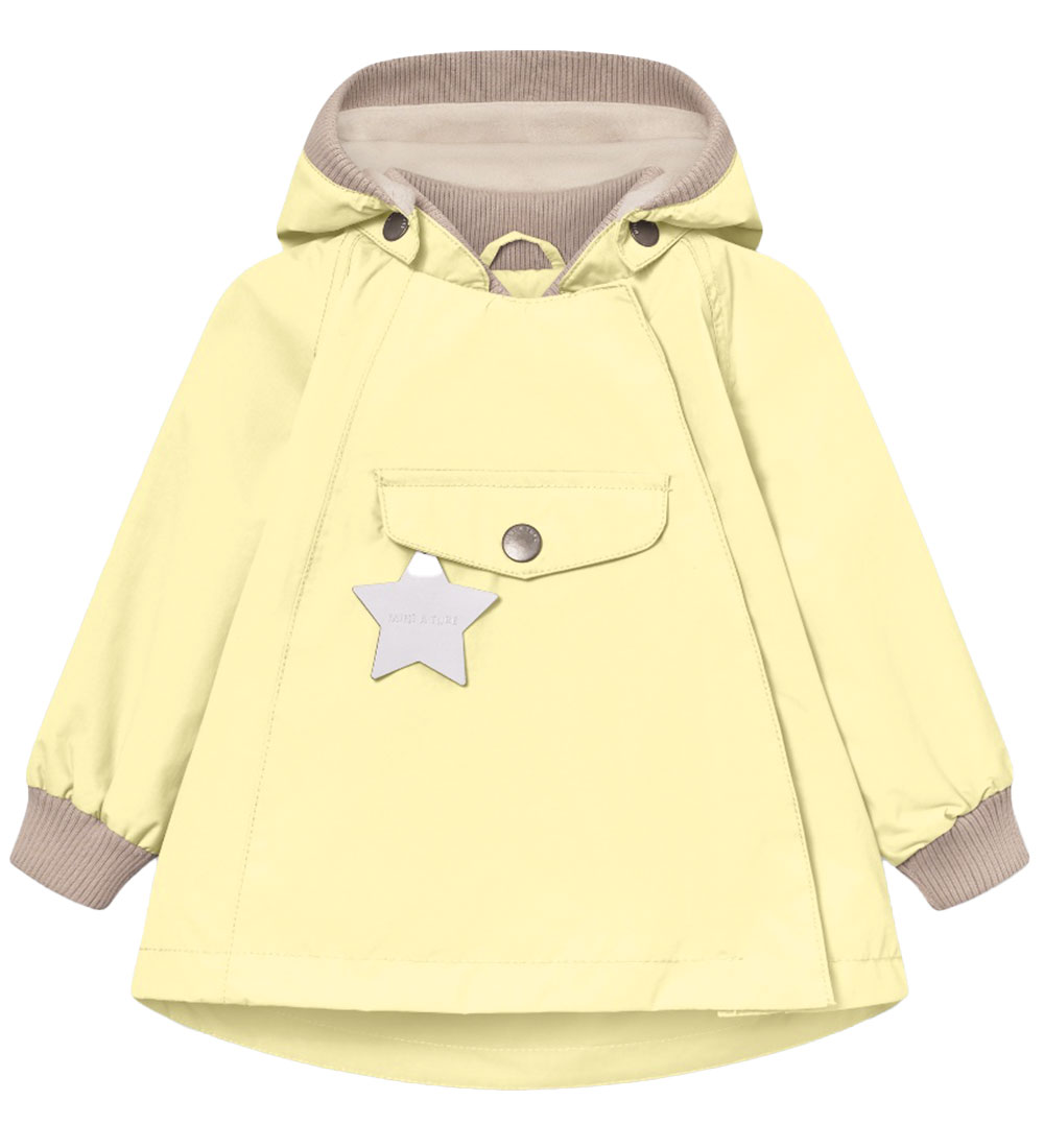 Mini A Ture Lightweight Jacket - MatWai Fleece - Double Cream