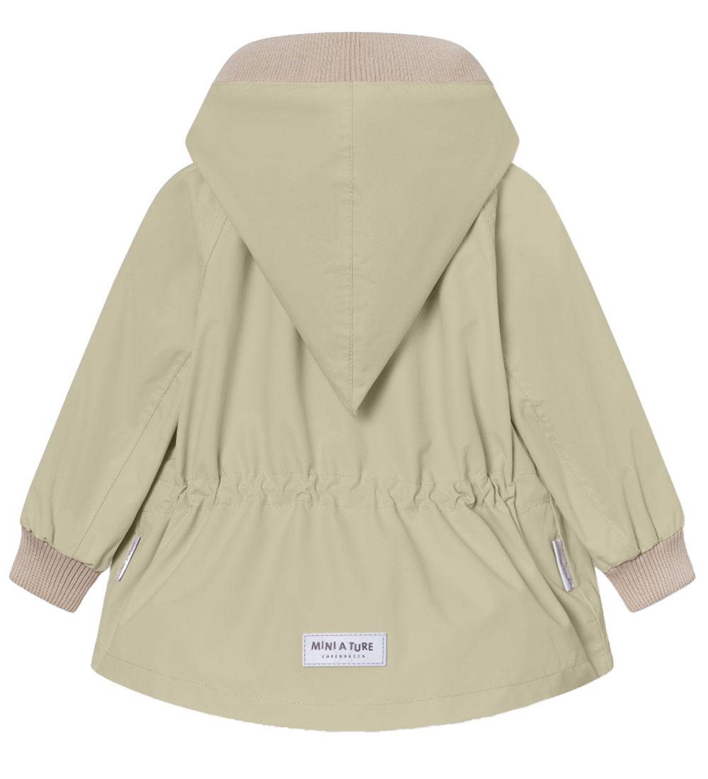 Mini A Ture Lightweight Jacket - MatWai Fleece - Elm Green