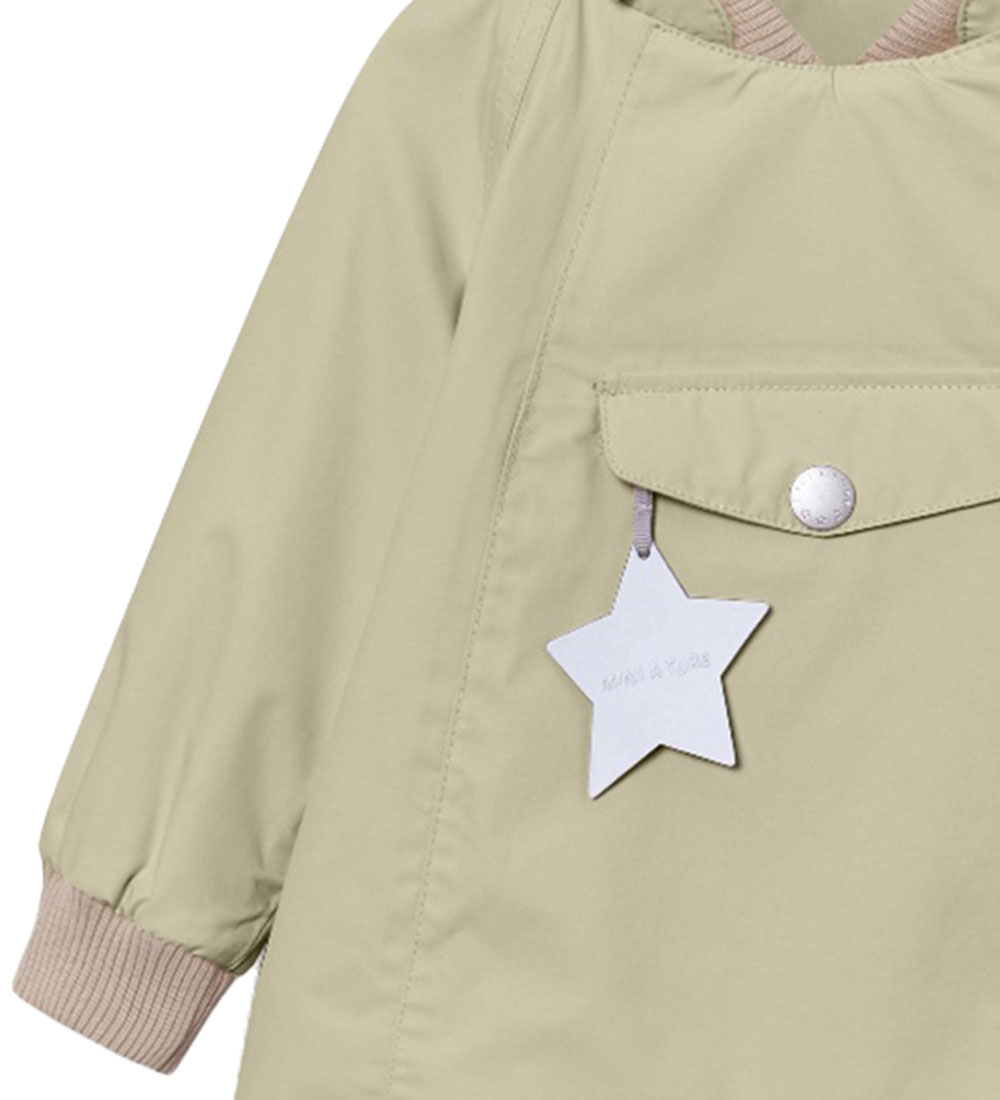 Mini A Ture Lightweight Jacket - MatWai - Elm Green