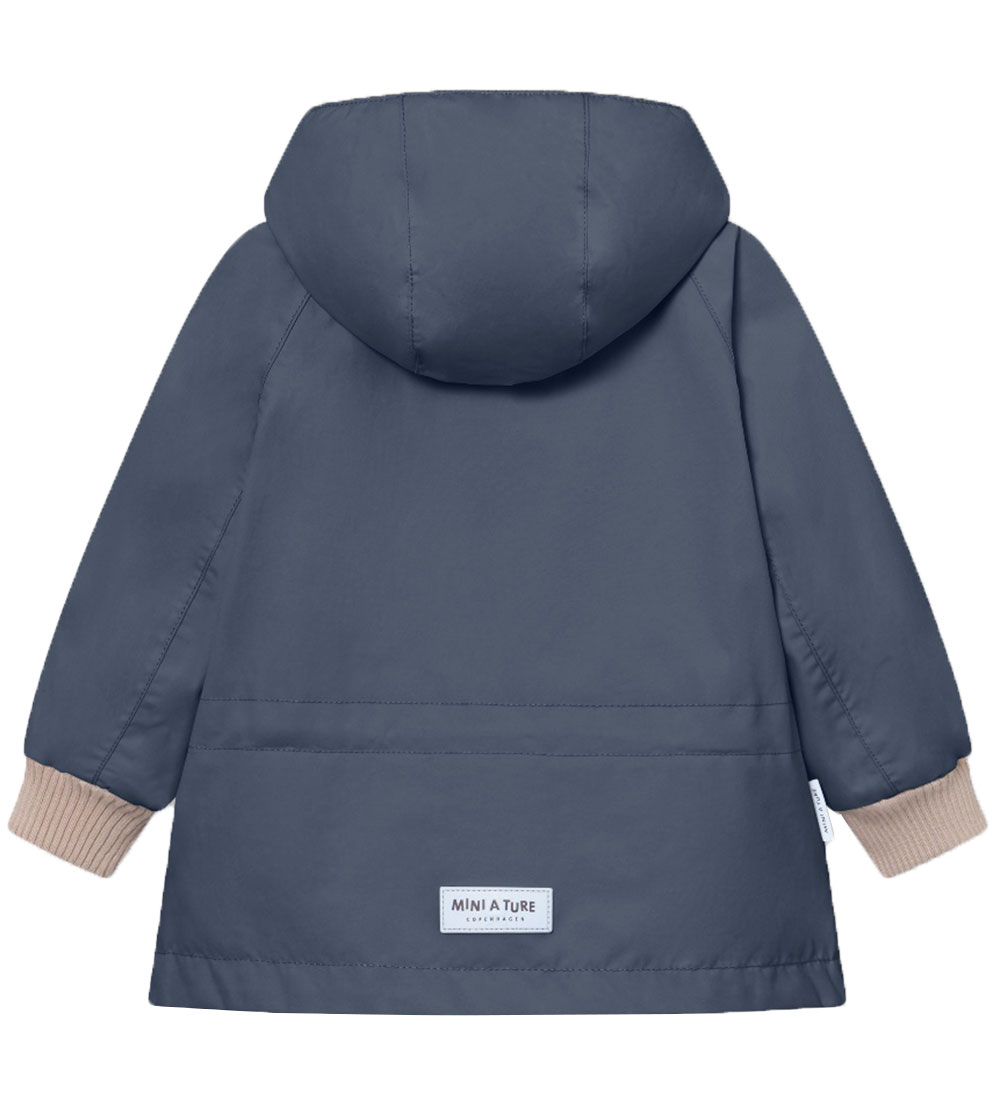 Mini A Ture Lightweight Jacket - MatWally Fleece - Ombre Blue