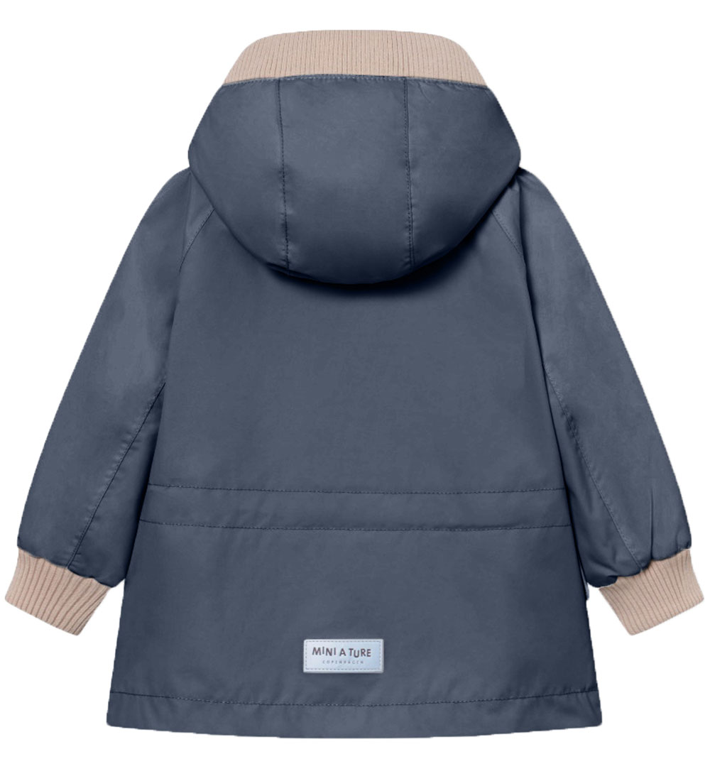 Mini A Ture Lightweight Jacket - MatWally - Ombre Blue