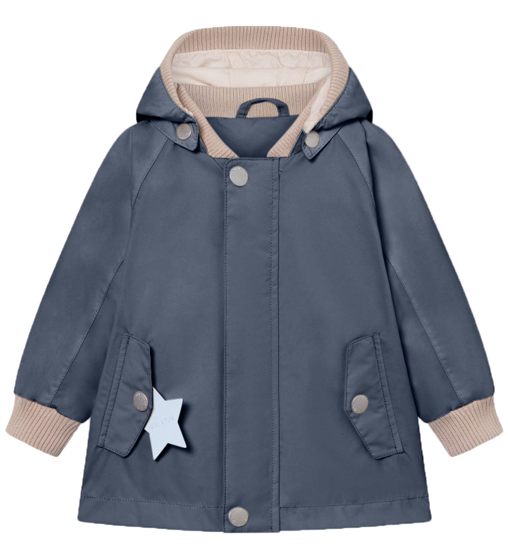 Mini A Ture Lightweight Jacket - MatWally - Ombre Blue