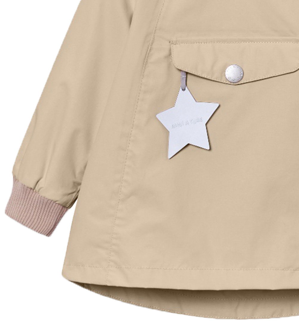 Mini A Ture Lightweight Jacket - MatWai - Sesame