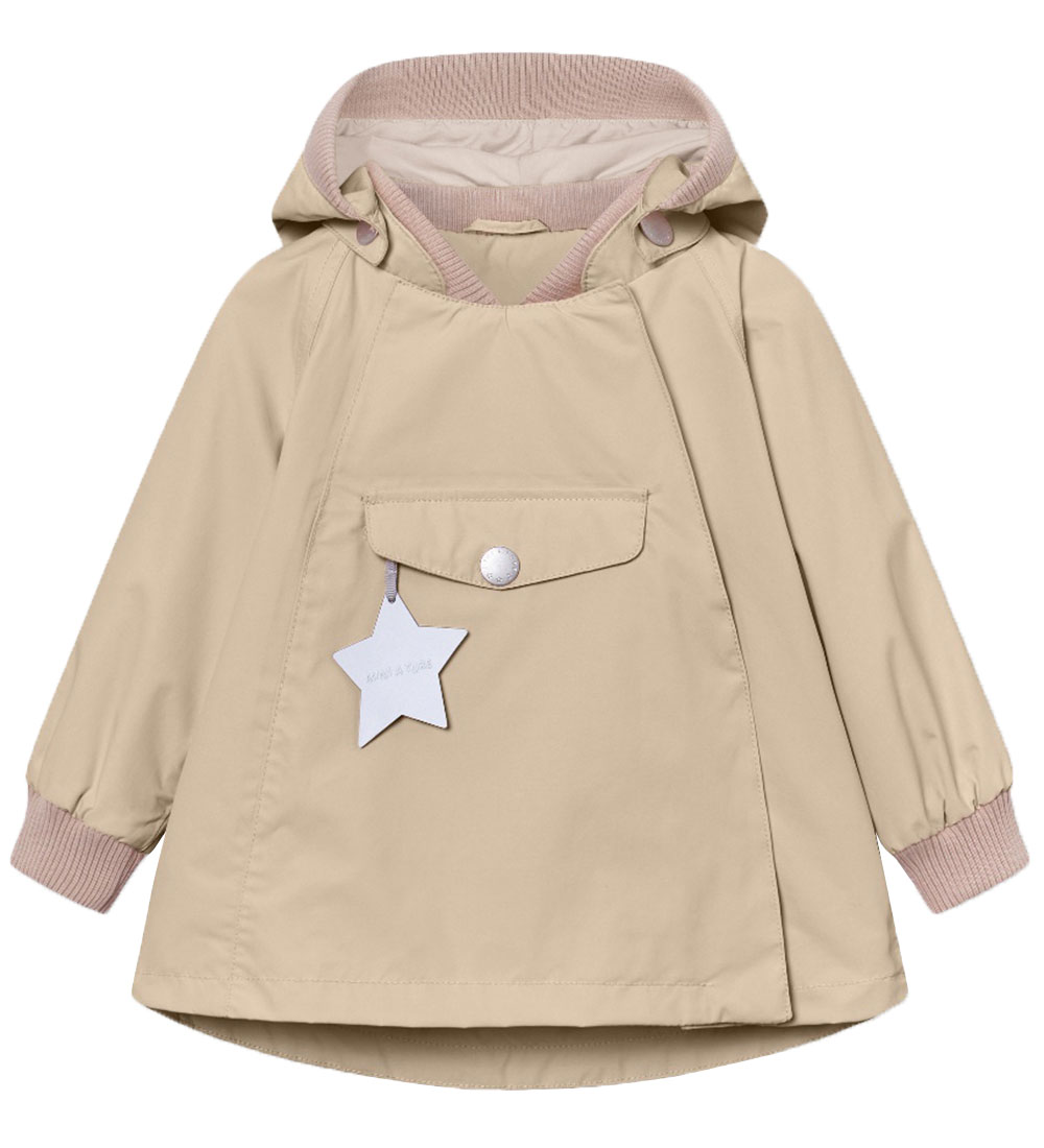 Mini A Ture Lightweight Jacket - MatWai - Sesame