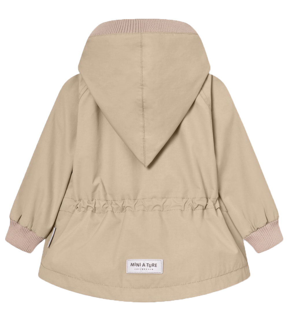 Mini A Ture Lightweight Jacket - MatWai Fleece - Sesame